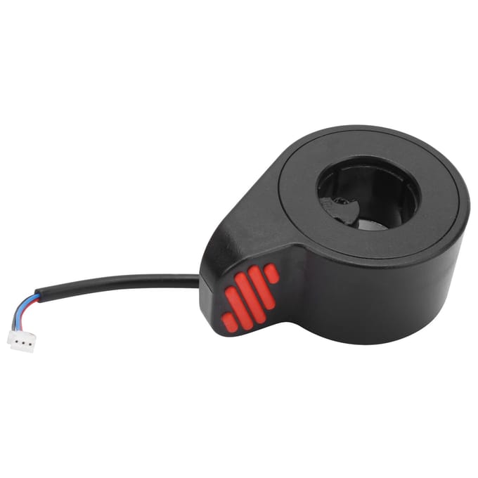 Elektrische Scooter Vinger Duim Snelheidsgashendel Vervanging voor Ninebot ES1ES2ES3ES4 black