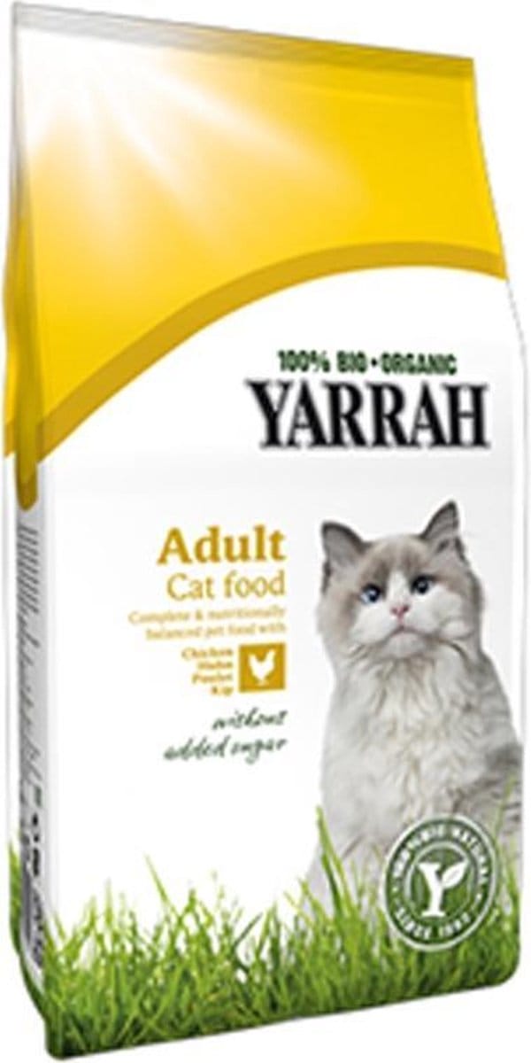 Yarrah droogvoeding kip biologisch - 3 st à 800 gr