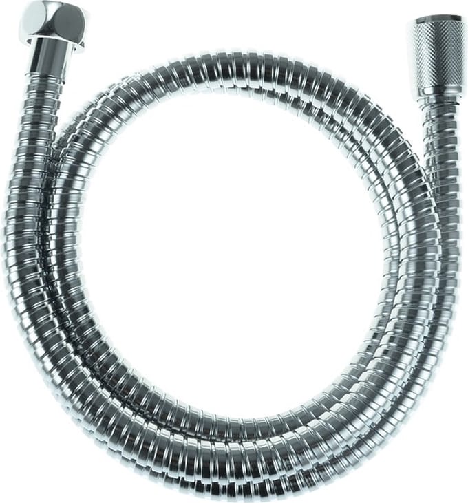 SCHÜTTE Flexo Doucheslang - elastisch - RVS - 180-220 cm - Chroom