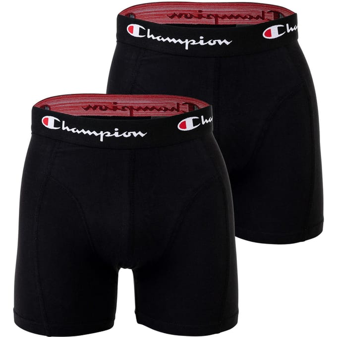 Champion Kofferbak Boxershorts in een 2-pack met logotailleband