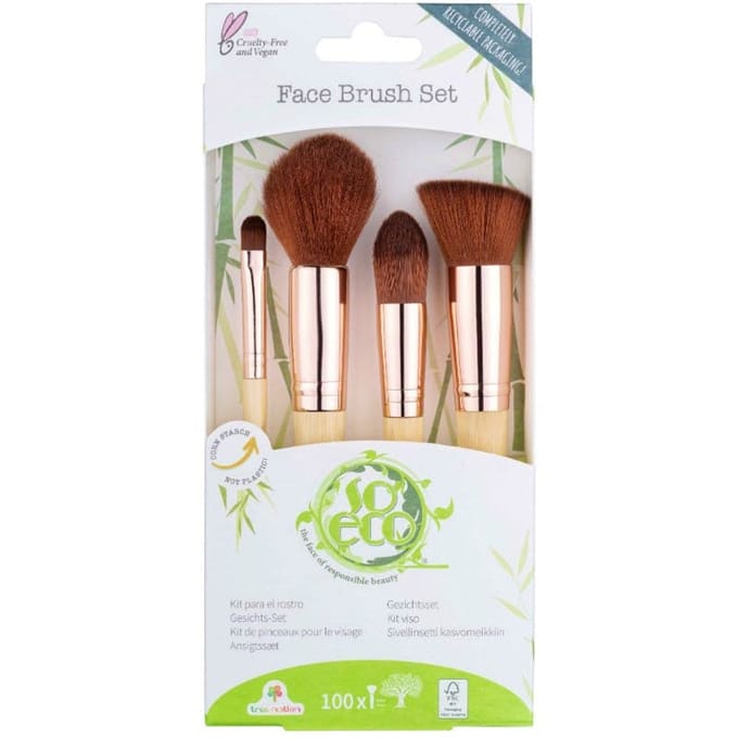 So Eco Face Brush Kit 4 st
