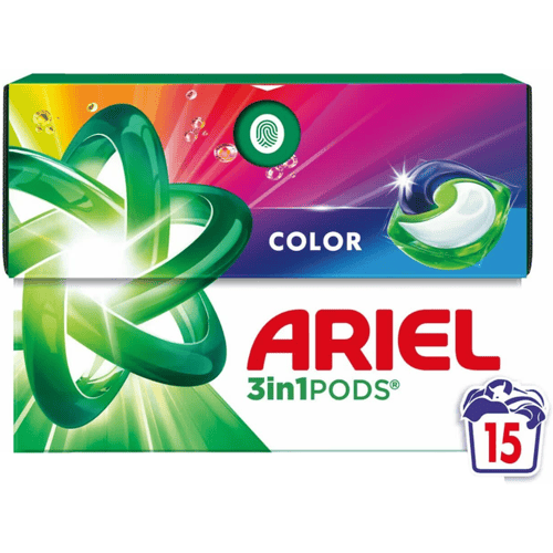 Ariel 3in1 Wasmiddel Pods Color - 15 stuks