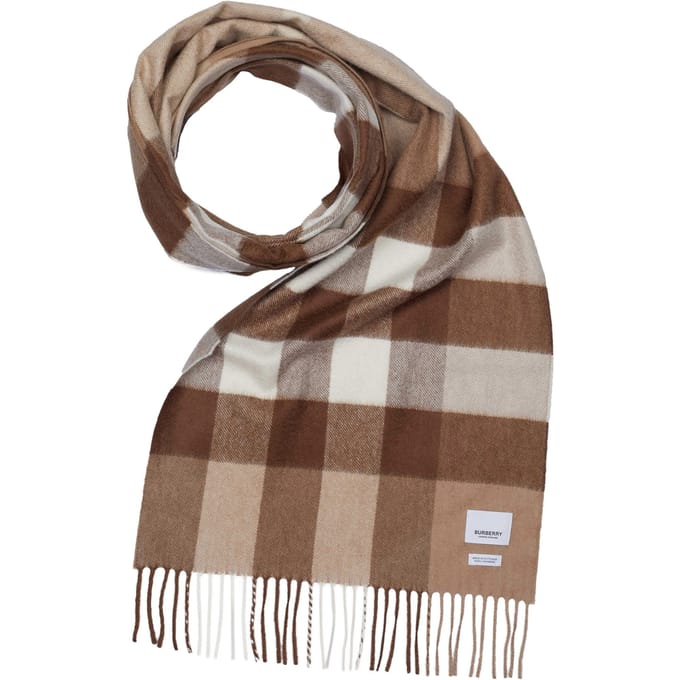 Burberry kasjmier sjaal HAMEGA camel