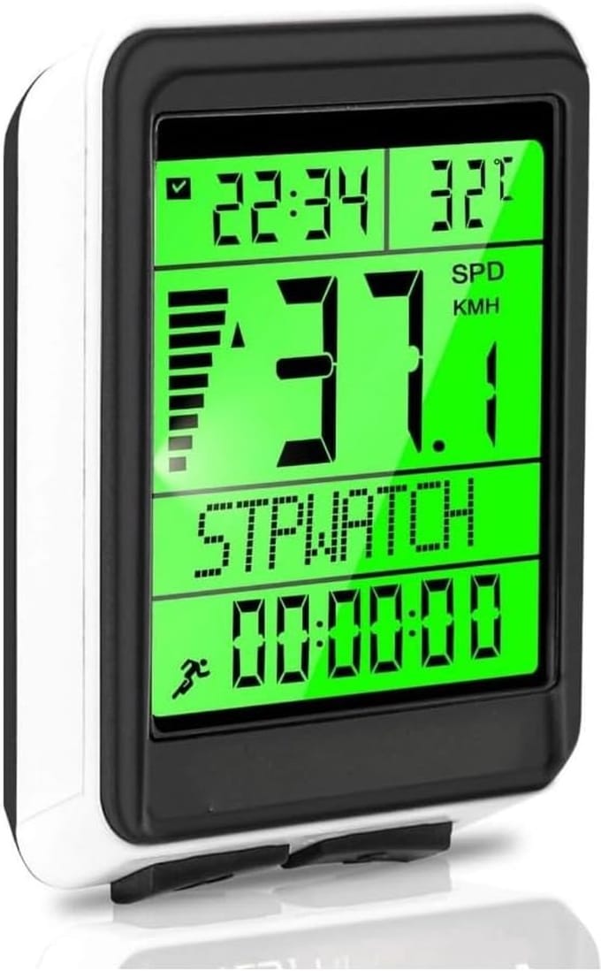Kilometerteller Fiets - Snelheidsmeter - Fietscomputer Draadloos