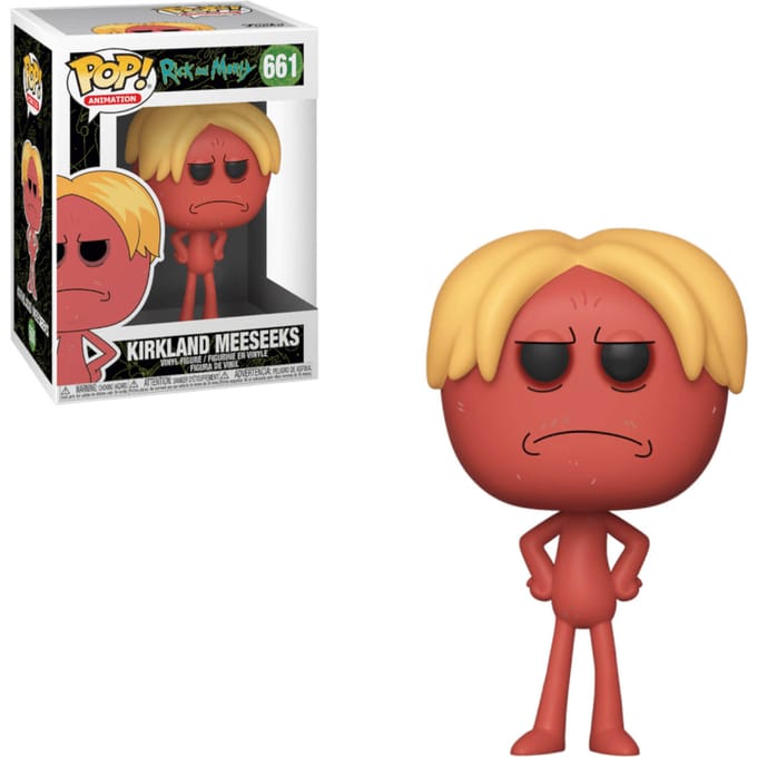 Funko Pop! Animation: Rick & Morty - Kirkland Meeseeks 661 (44251)