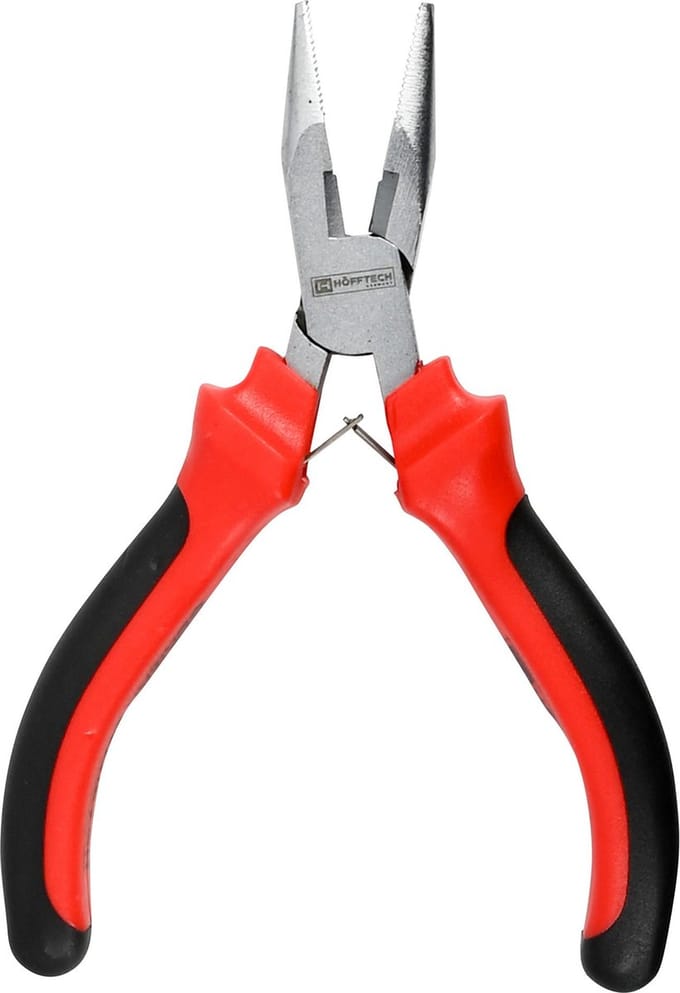 Benson Mini punttang - precisiewerk - ergonomisch - 125 mm - rood/zwart