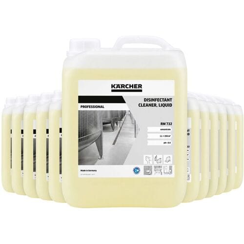 (12 stuks) Kärcher desinfectiereiniger RM 732 - vloeibaar - 5 liter