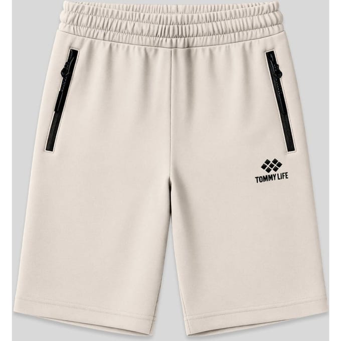Heren Regular-fit Gebreide Sweatershorts