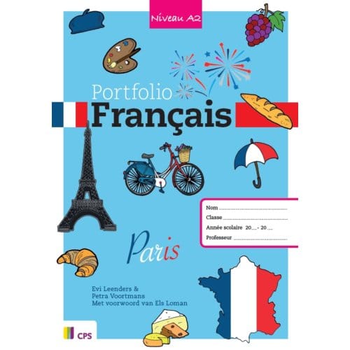 Taalportfolio Frans Niveau A2- Klassenset (25 Ex., Incl. Handleiding) - Els Loman