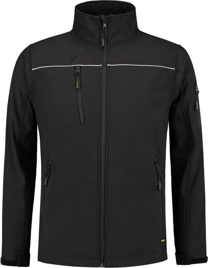 Tricorp Softshell Luxe Kids 402016 - Zwart - Maat 152