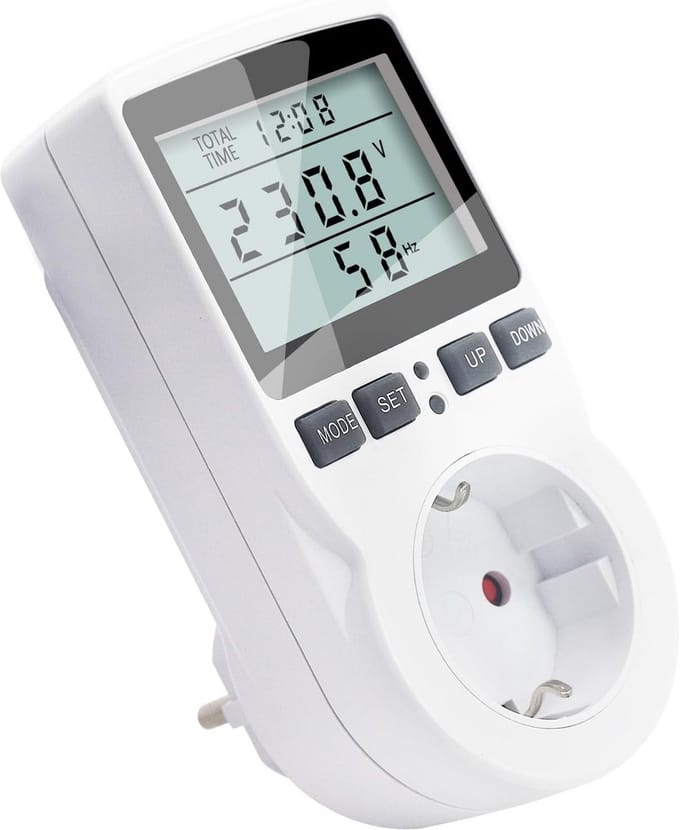 Energiemeter Verbruiksmeter - P1 Meter Stopcontact - ( SIZE ) - Energiemonitor