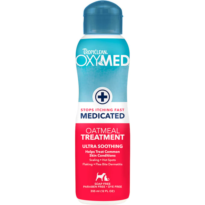 TropiClean OxyMed Medicated Treatment - Hondenvachtverzorging - 355 ml