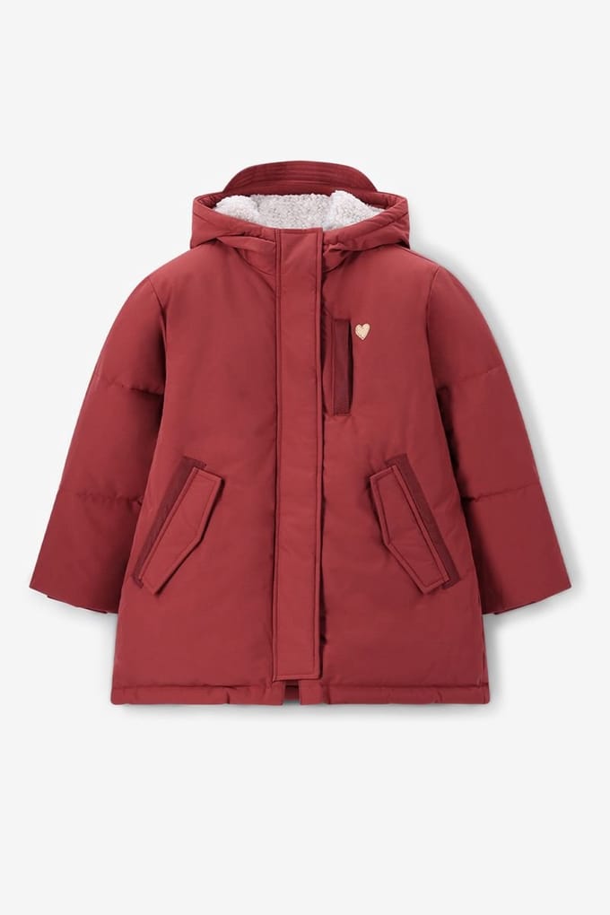 Sissy-Boy - Donkerrode technische parka jas