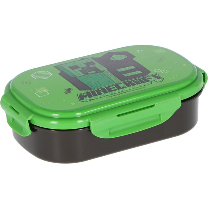 Minecraft lunchbox met bestek
