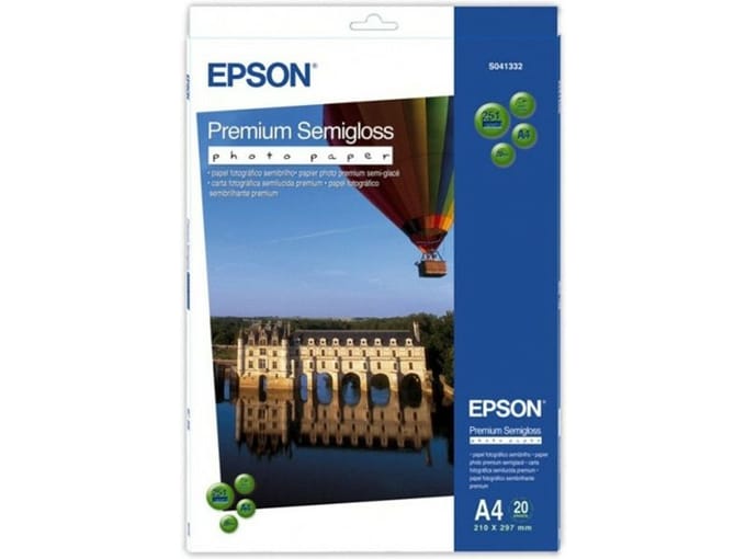 Inkjetpapier epson s041332 a4 mat 251gr 20 vel
