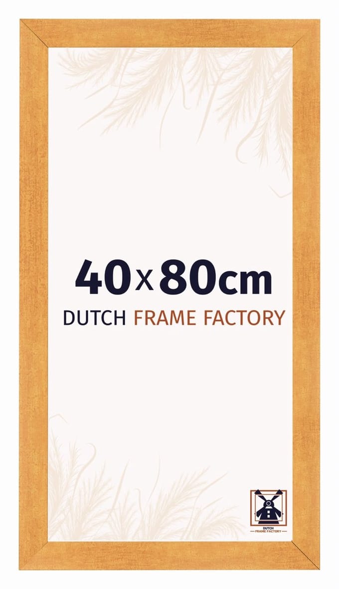 Fotolijst 40x80 cm - MDF - Oranje - Praag