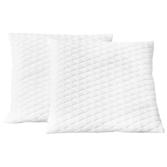 vidaXL - Kussens - 2 - st - 80x80x14 - cm - traagschuim