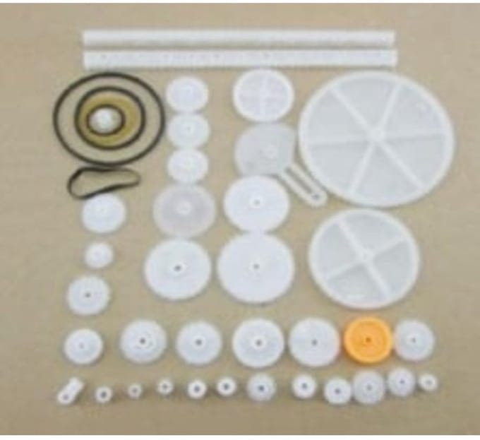 OTRONICÂ® Assortiment tand(wiel) robotica DIY (34 stuks)