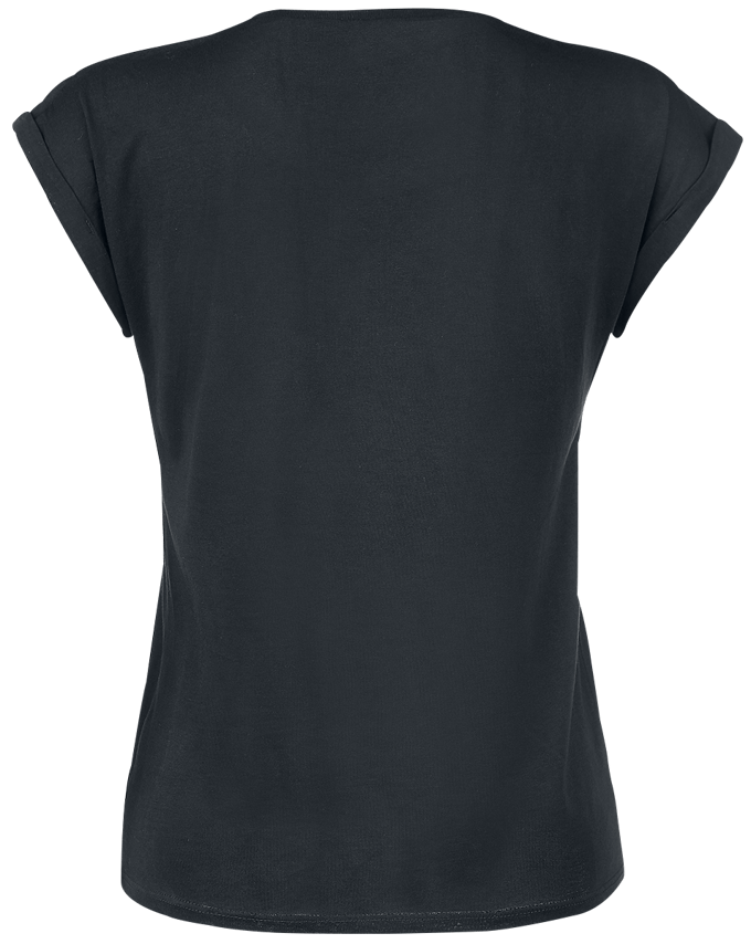 Pink Floyd Logo Circle Dames T-shirt - zwart - M