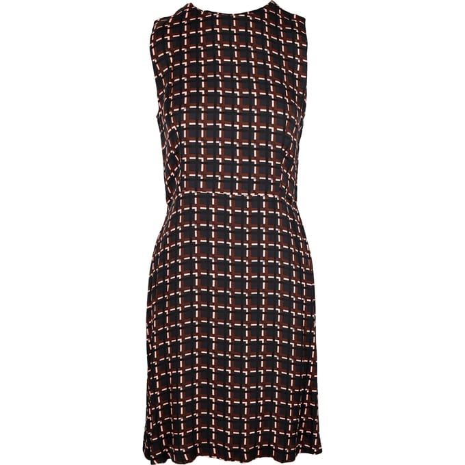 Marni Geruite Geprinte Jurk - '10s