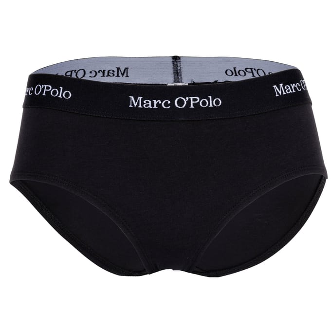 Slip met elastische band met logo in een set van 3 stuks, model 'ESSENTIALS'