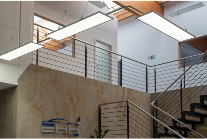 Ledvance LED Paneel Compact 33W 4320lm - 830 Warm Wit | 120x30cm - UGR <19 - Dali Dimbaar.
