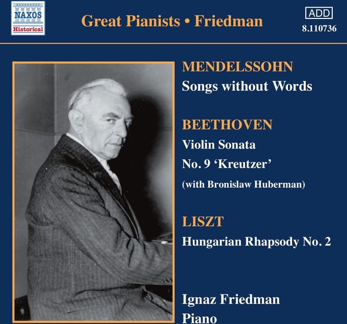 Ignaz Friedman - Complete Recordings 4 (CD)