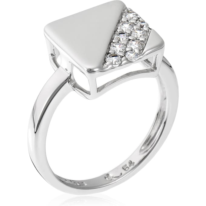 Orphelia Dames 925 Sterling Zilveren Ring - Zilver ZR-3591