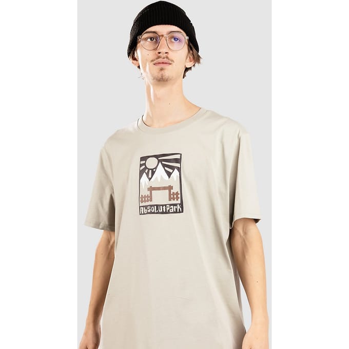 Absolut Park Gate Of Joy T-Shirt grijs