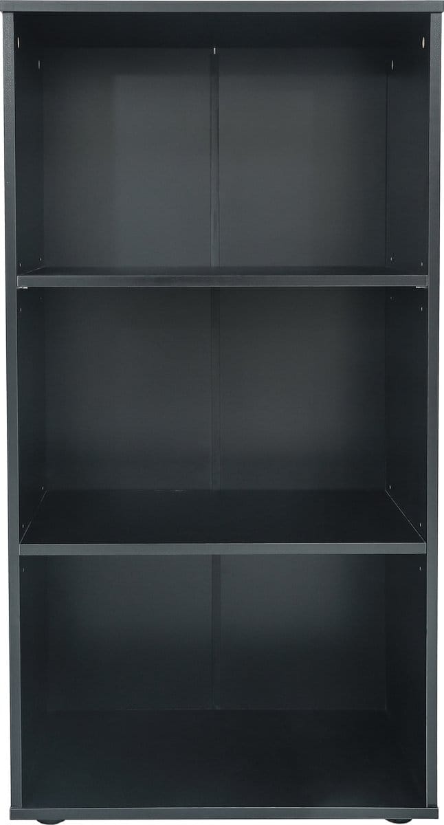 Boekenkast archiefkast - open wandkast zwart