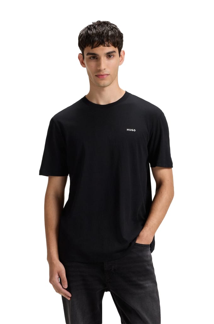 Short Sleeve Crew Neck TShirt - Black T-Shirts