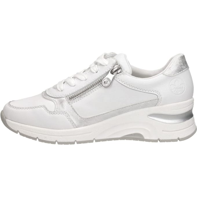 Rieker Sneakers - Dames - Wit - Maat:36