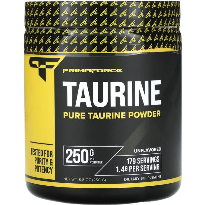 Taurine, Ongezoet, 250G(8.8oz)