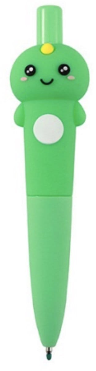 iTotal Pen Chunky “HELLO DINO” Balpen Blauwe inkt. 3.0x2.5x12cm 22gr