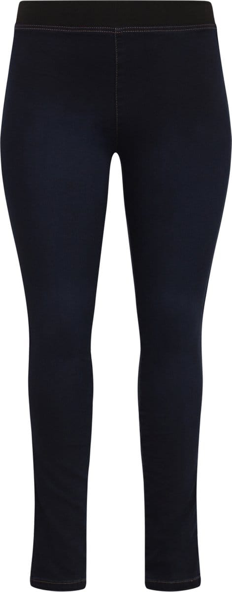 YOEK Dames Jeans met een elastieken tailleband