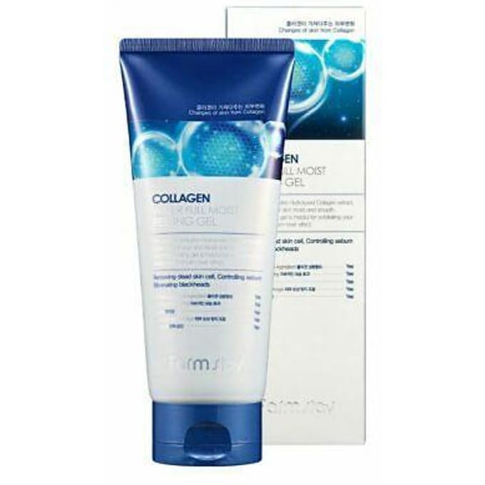 Farmstay Collagen Water Full Moist Gel Peeling 180 ml peeling type gommage