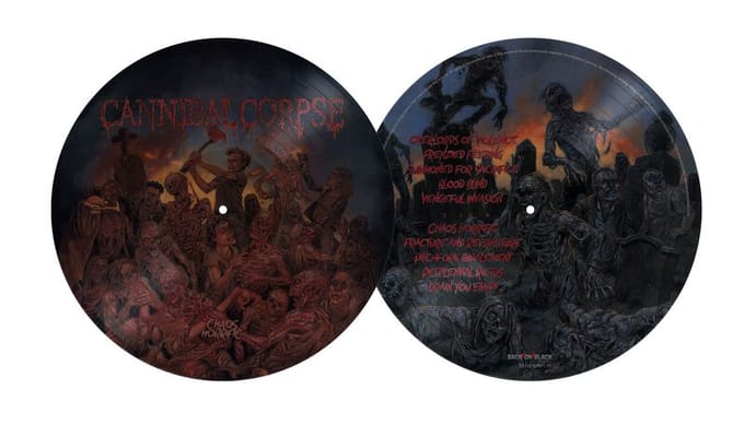 Cannibal Corpse LP - Chaos horrific - voor Geen - standaard