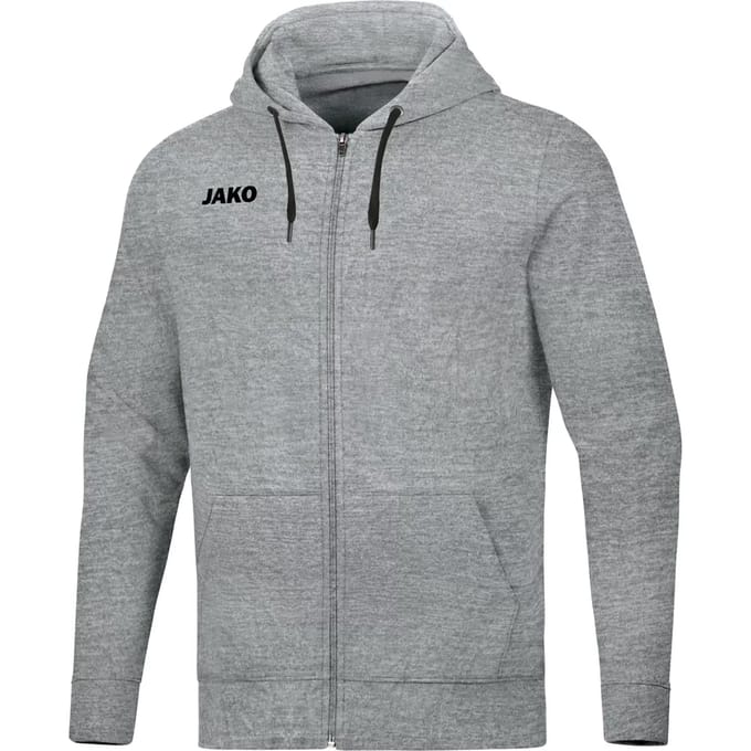 Jako - Hooded Jacket Base Junior - Jas met kap Base - 152 - Grijs
