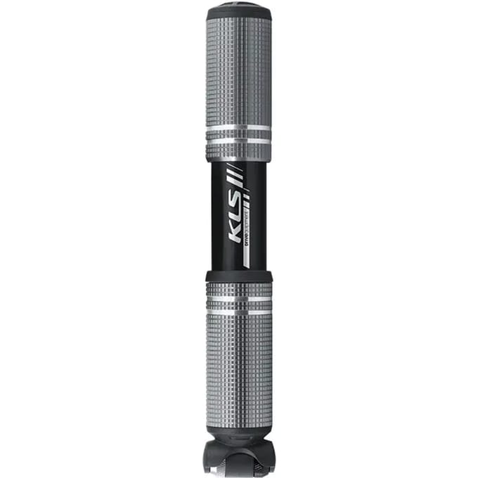 Compacte Fietsbandenpomp met Slang - Aluminium, 5 Bar