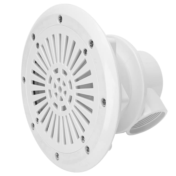 Zwembad Afvoerpoort Wateruitlaat Afvoer Vervanging Anti-Corrosie Accessoires white