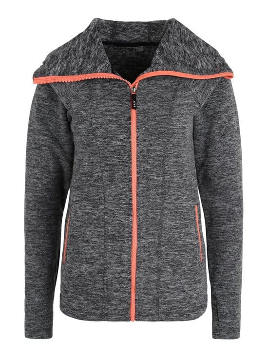 Roxy Elect Feelin Dames Thermoshirt - Charcoal Heather - Maat S