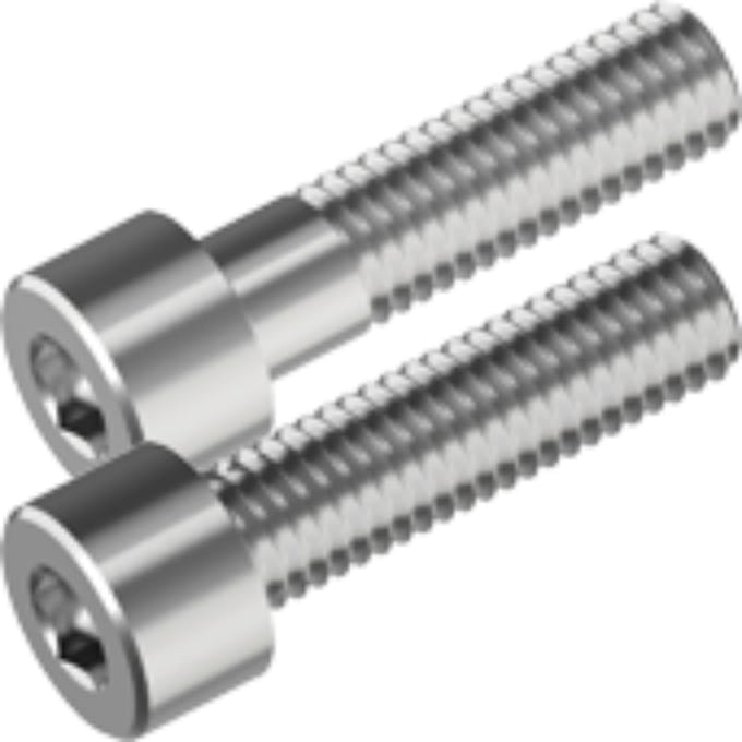RVS inbusbout DIN 912 M8x30 per 10 stuks