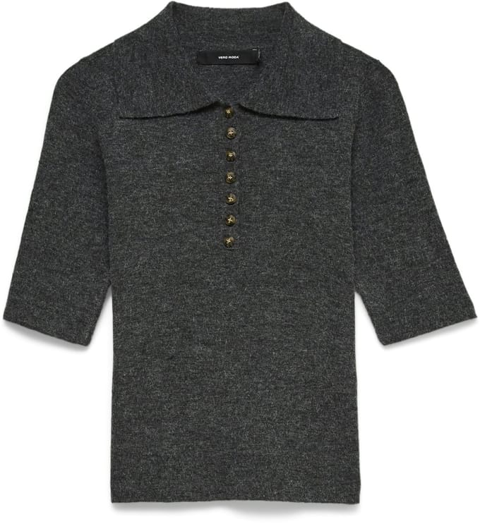 Vero Moda Marina 2/4 Poloneck Top Dames - Maat S