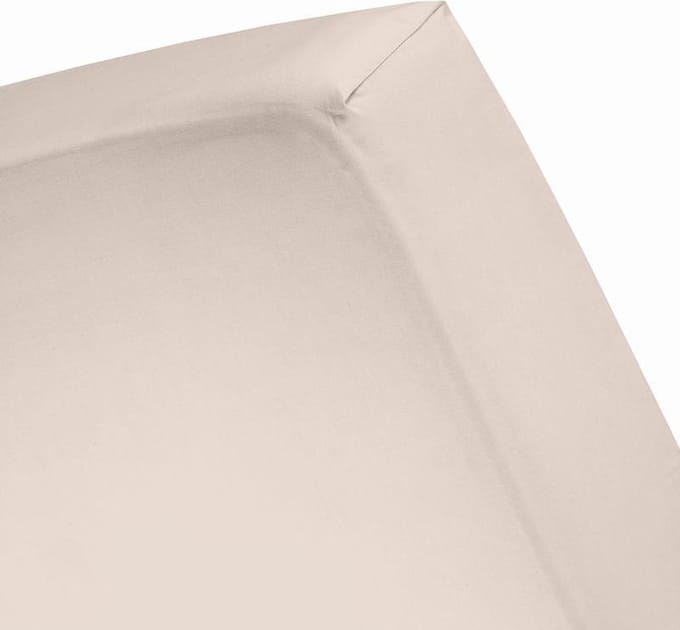 //Hoeslaken percal Bio 90 x 210 (13) dust Standaard (tot 25 cm) Damai