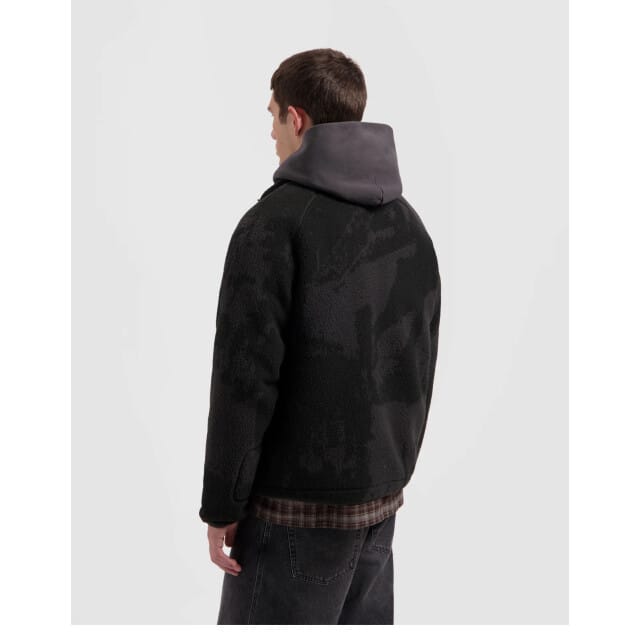 Olaf Fleece Jacket Jackets Zwart M220508