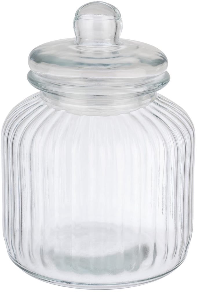 APS Voorraadpot - Bewaarpot - Glas - Ø 17 cm - Ø 9 cm - Vaatwasserbestendig - Breukvast