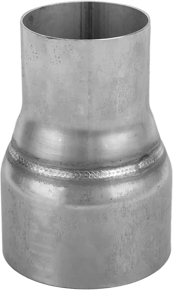 Exhaust Pipe Adapter - 2.5 Inch Inner Diameter - 3.5 Inch Outer Diameter - Connector Reducer - RVS - Auto Accessoires - Auto Modificatie