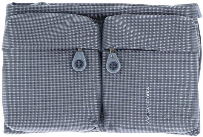 MANDARINA DUCK schoudertas MD20 Crossover Bag Iron blauwgrijs