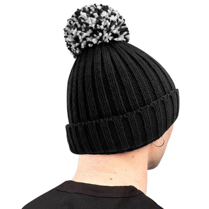 Beechfield Unisex Hygge muts voor volwassenen (Zwart)