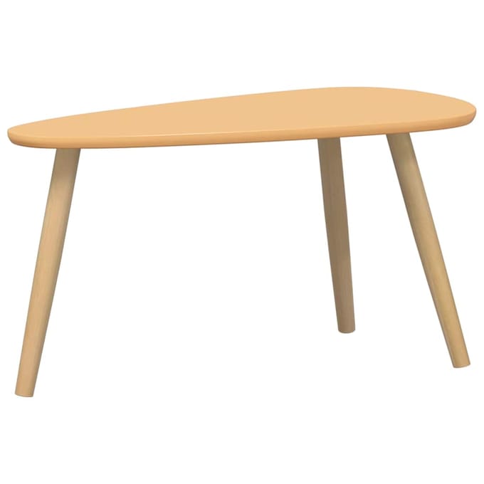 vidaXL - 2-delige - Salontafelset - massief - grenenhout - bruin